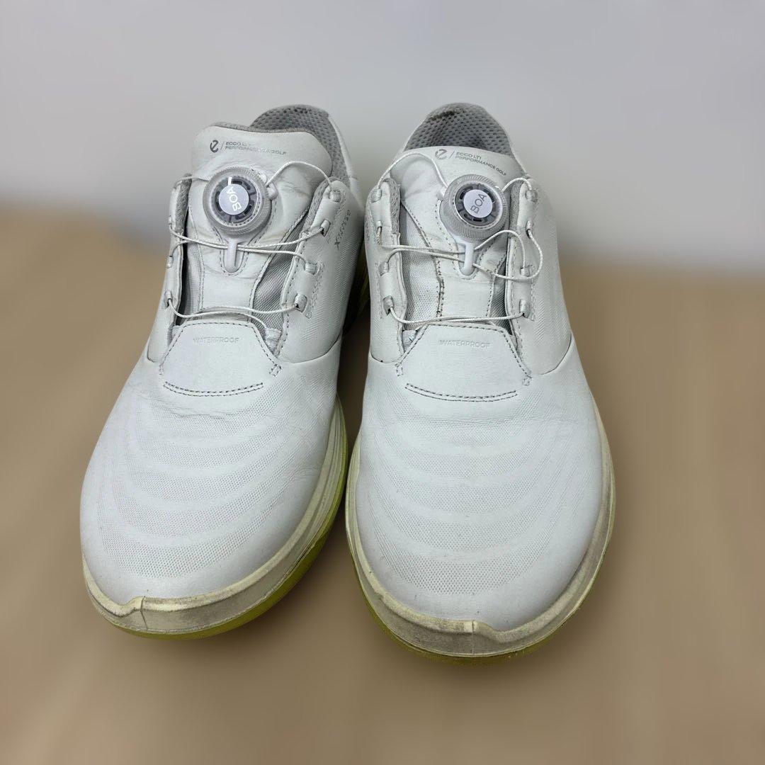 ecco Golf　LT1 BOA　ゴルフシューズ　ホワイトライム　42