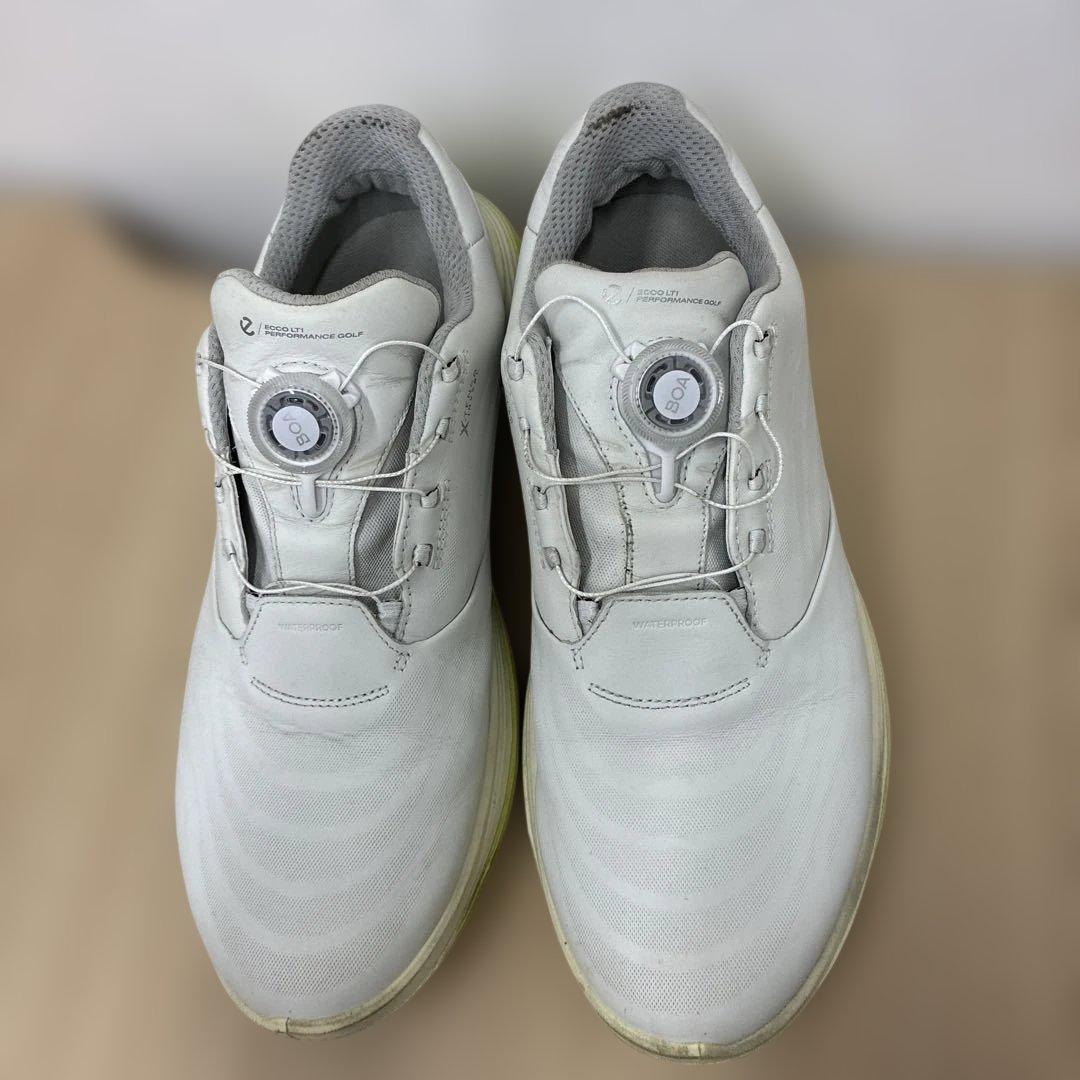 ecco Golf　LT1 BOA　ゴルフシューズ　ホワイトライム　42