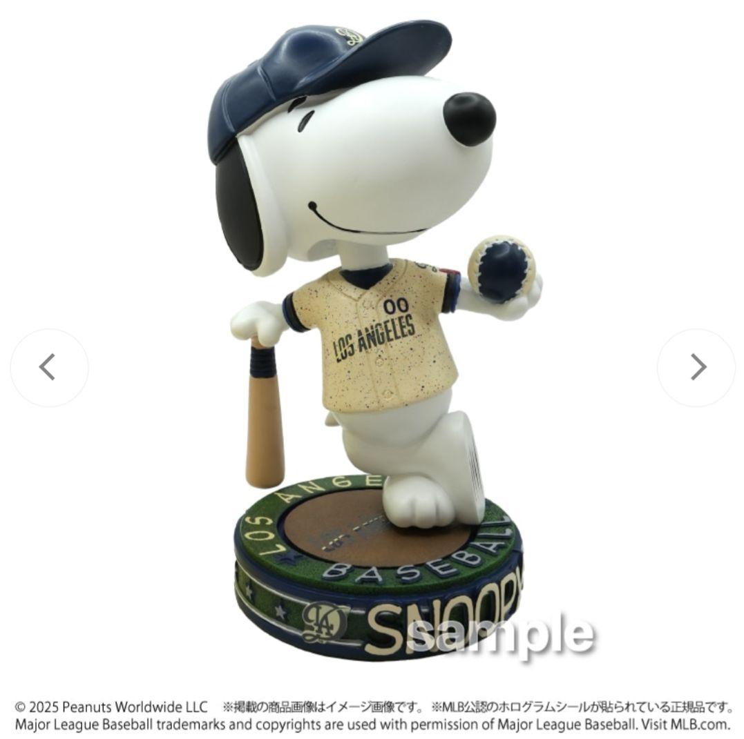2025 ドジャース SNOOPY ボブルヘッド 約23cm