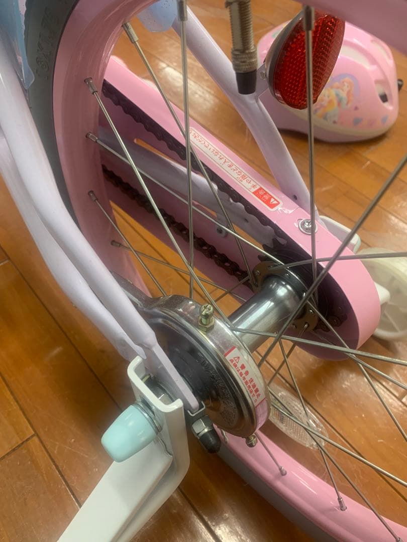 【引き取り限定】美品！ゆめラブ18型　新品ヘルメット、プロテクター