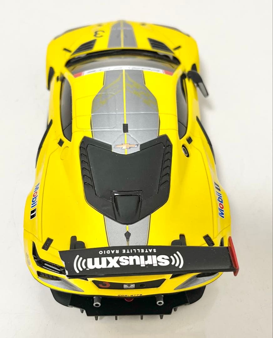 京商　シボレー コルベット C8.R イエロー シャーシ セット ミニッツ