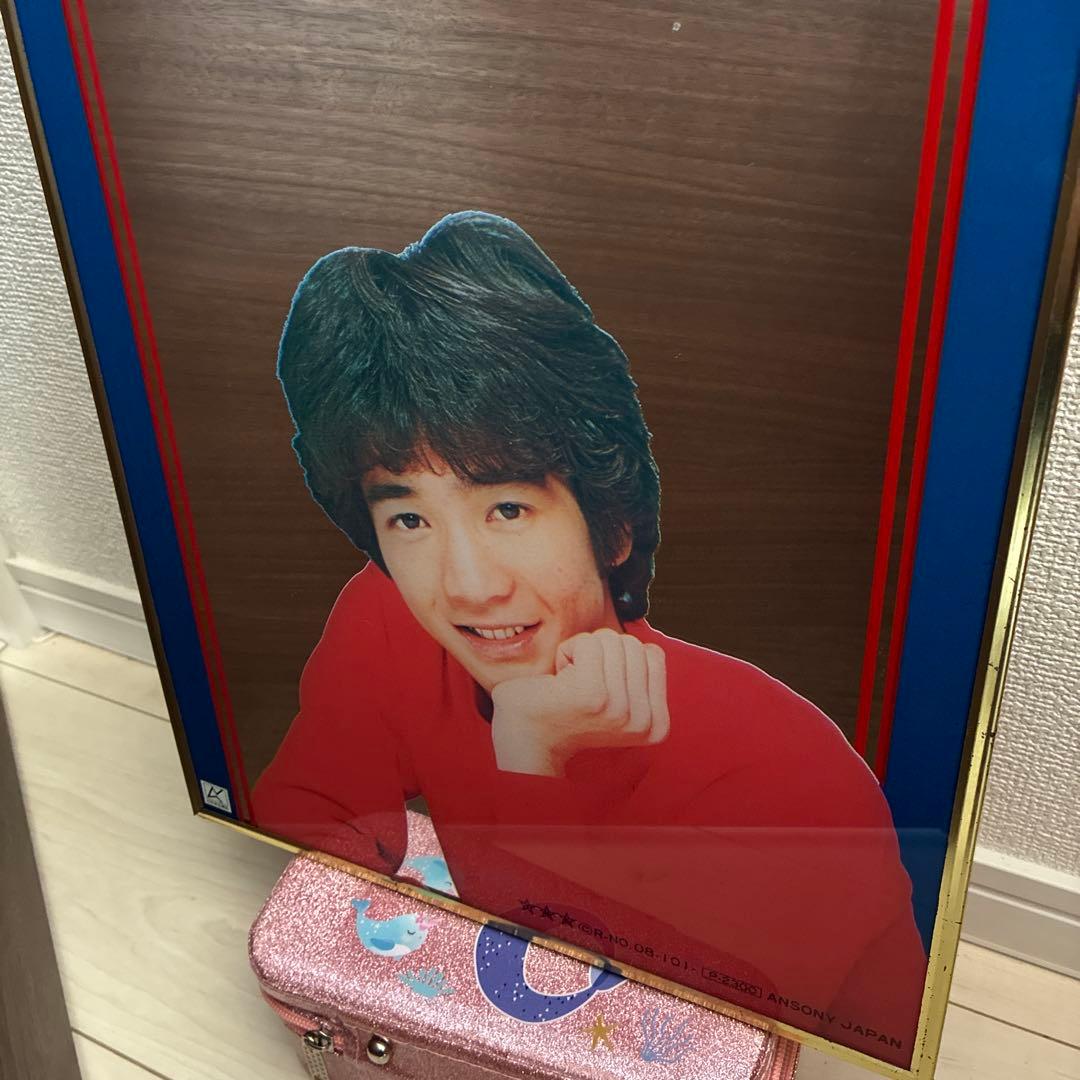 当時物　レア　田原俊彦さん　壁掛け鏡