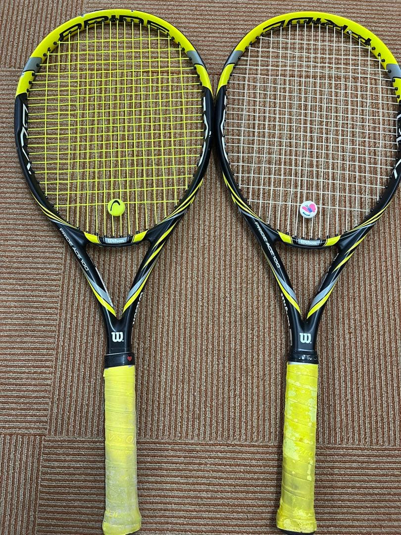 Wilson Pride Ace 100 ラケット2本セット