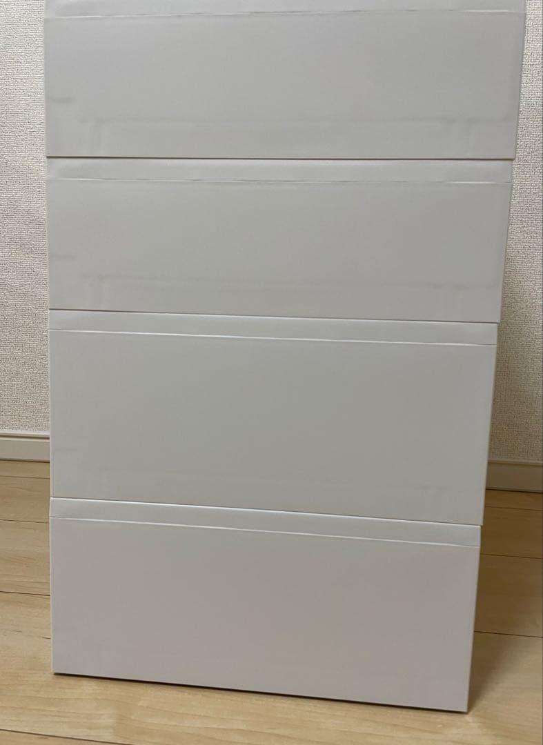 無印良品　ポリプロピレンケース引出式・横ワイド　ポリプロピレンデスク内整理トレー