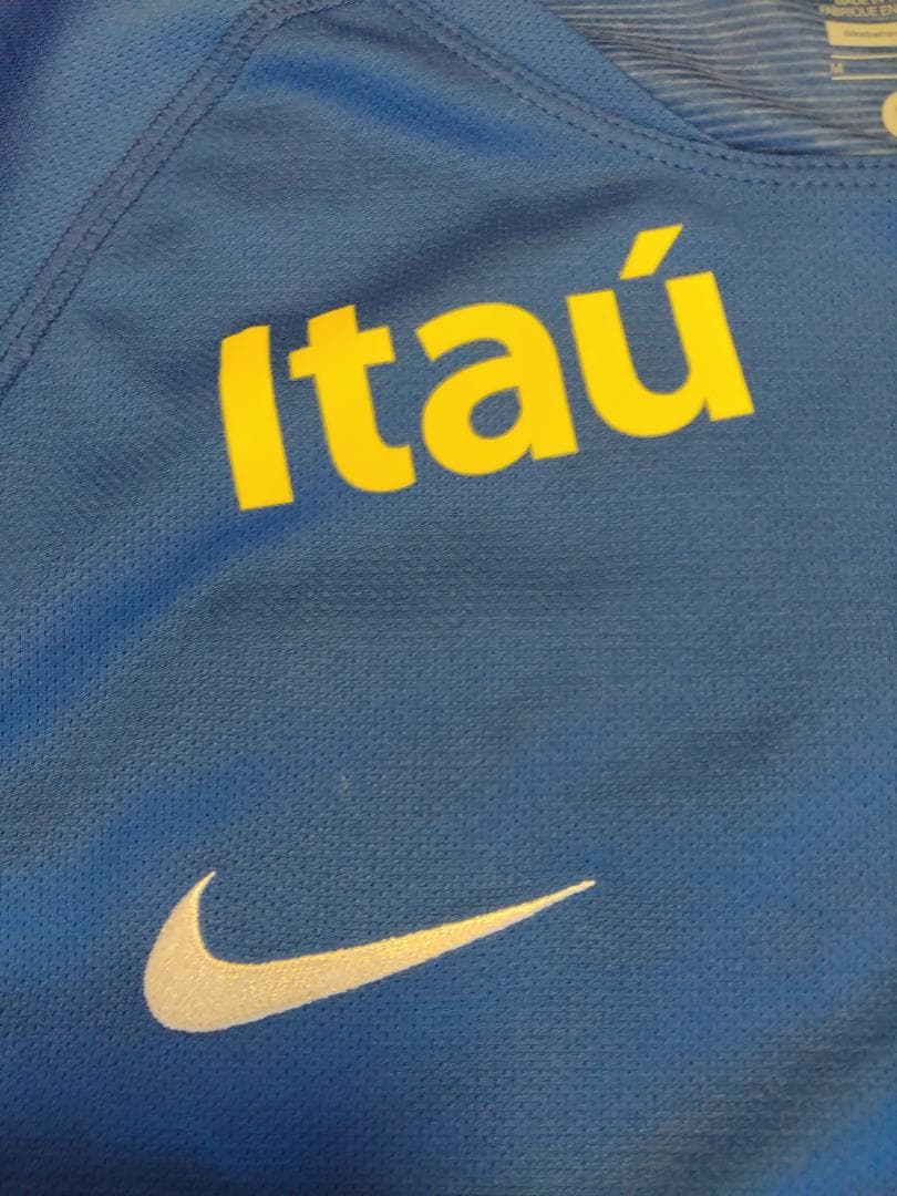 Nike Brazil ブラジル代表 トレーニングシャツ 青