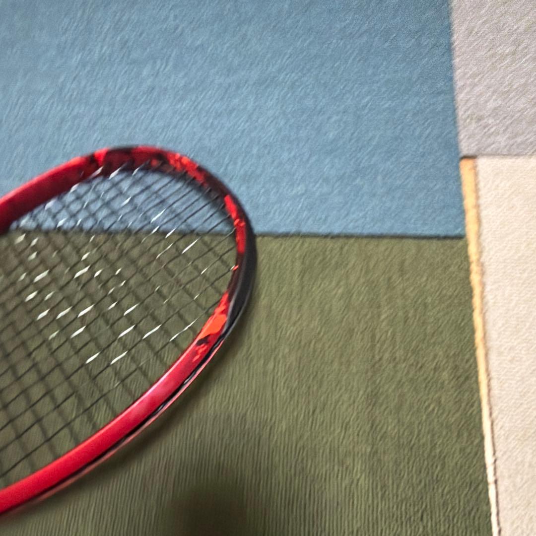 17番YONEX 軟式用ラケット レッド 日本製