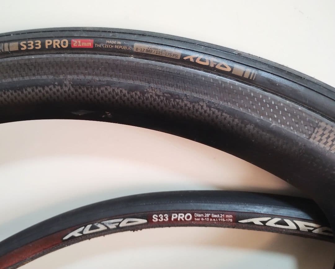 トレカ TORAYCA カーボンバトンホイール 700C チューブラー 後輪
