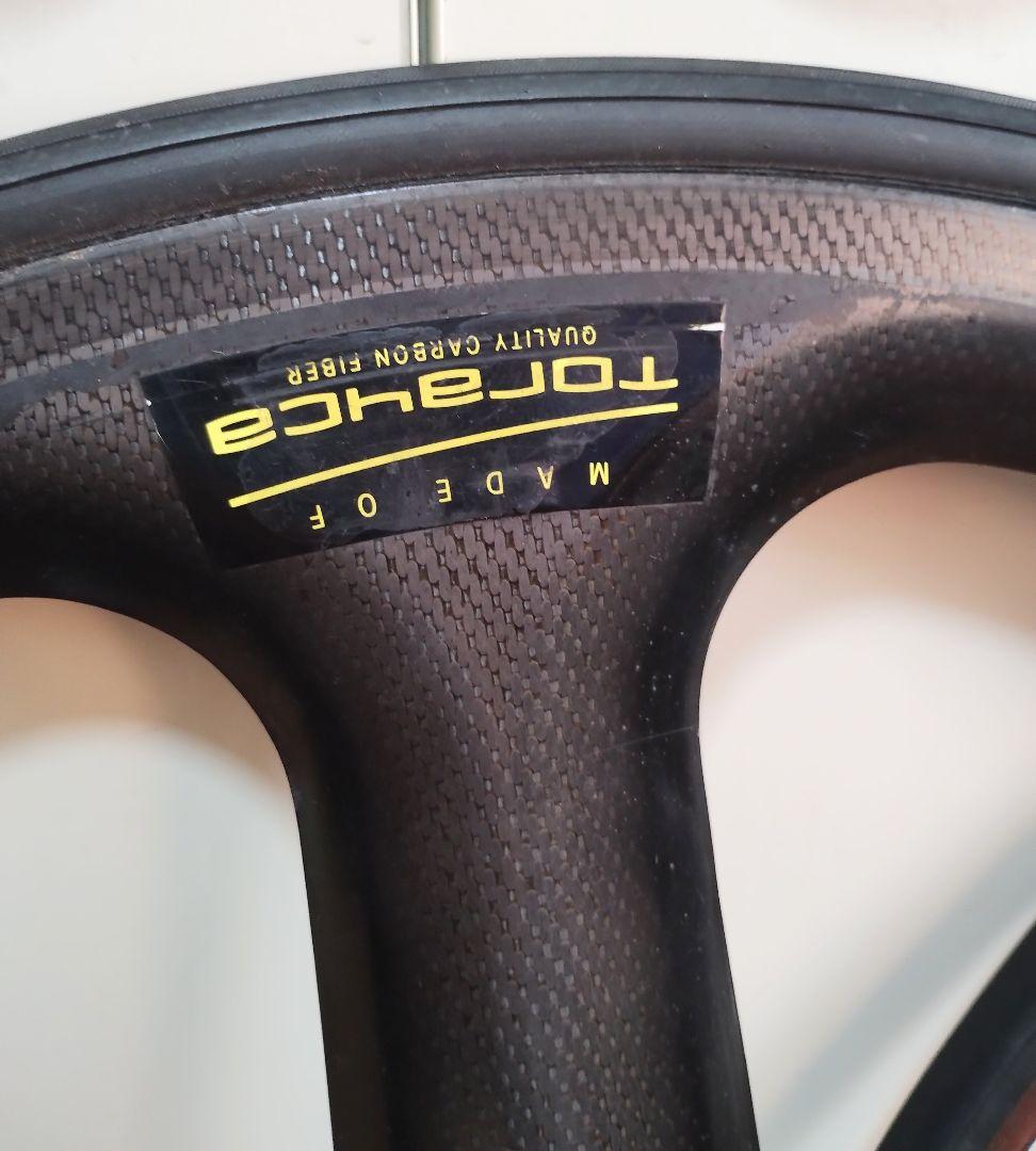 トレカ TORAYCA カーボンバトンホイール 700C チューブラー 後輪