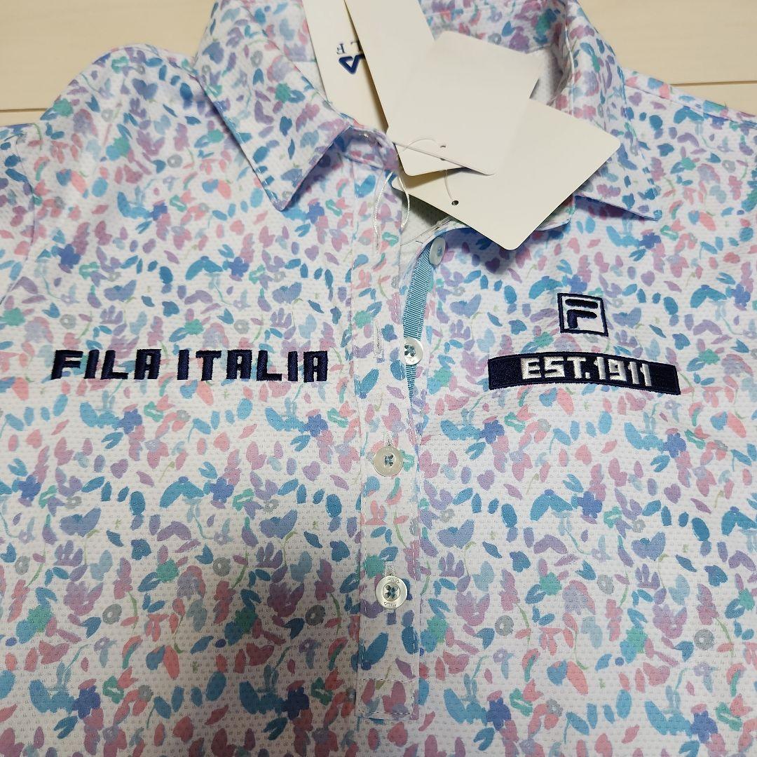 FILAGOLF 花柄ポロシャツとスカート