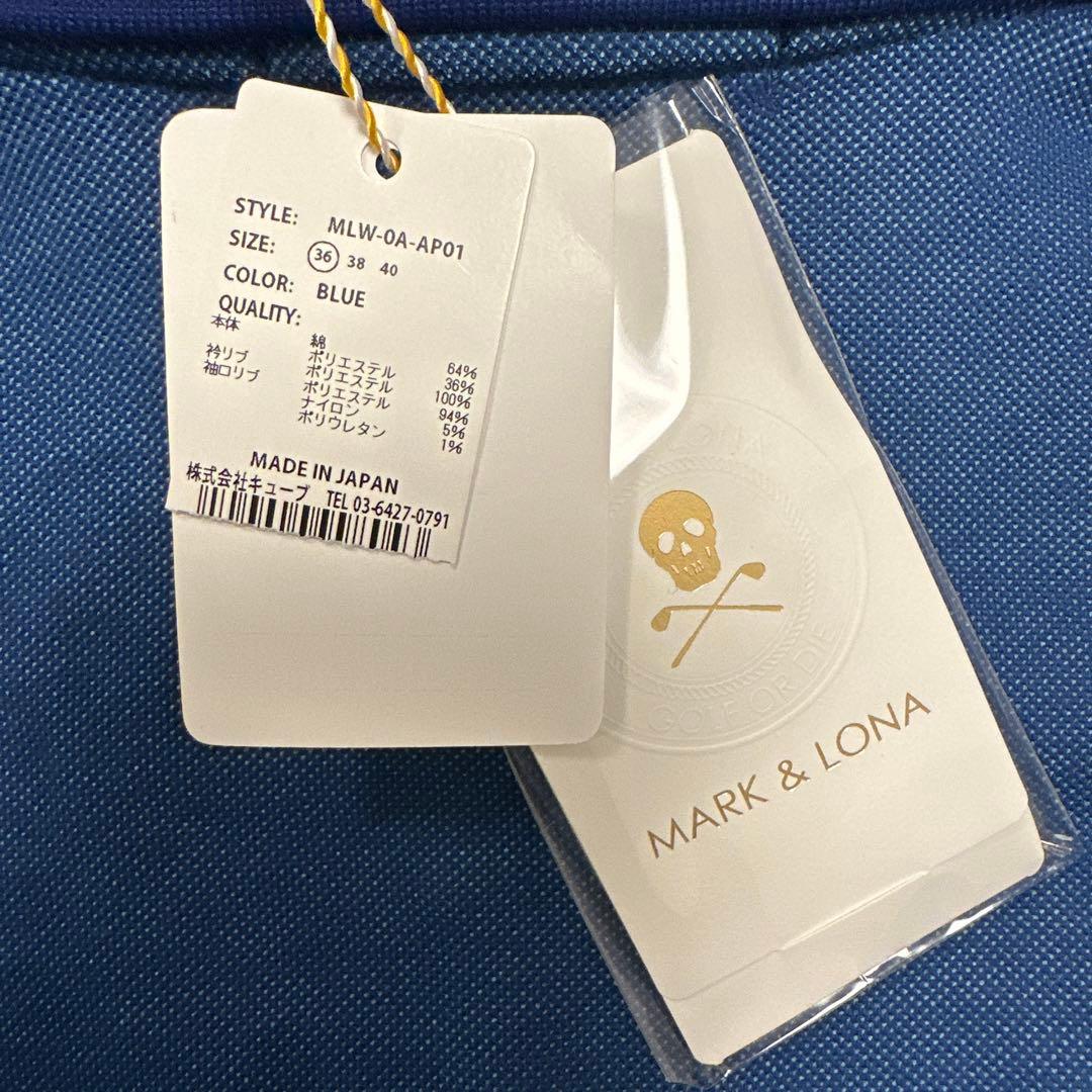 【新品未使用】MARK&LONA ポロシャツ　ゴルフ
