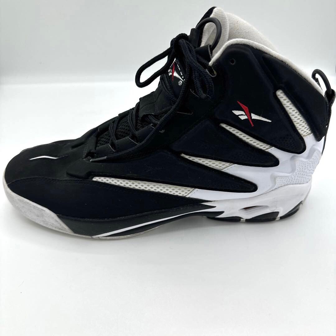 【Reebok】THE BLAST ハイカットスニーカー【28cm】黒×白