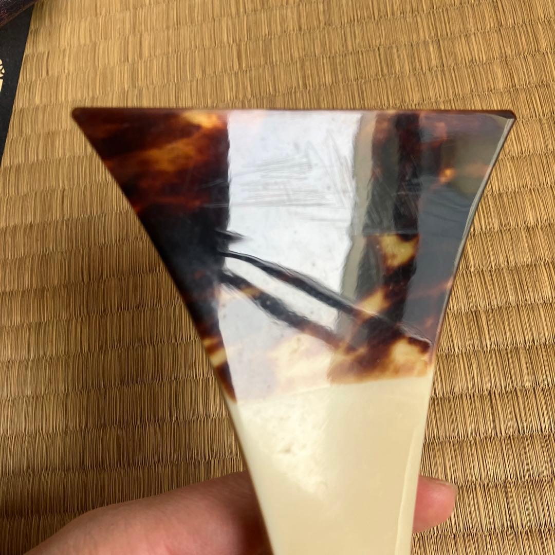 三味線　バチ　べっこう