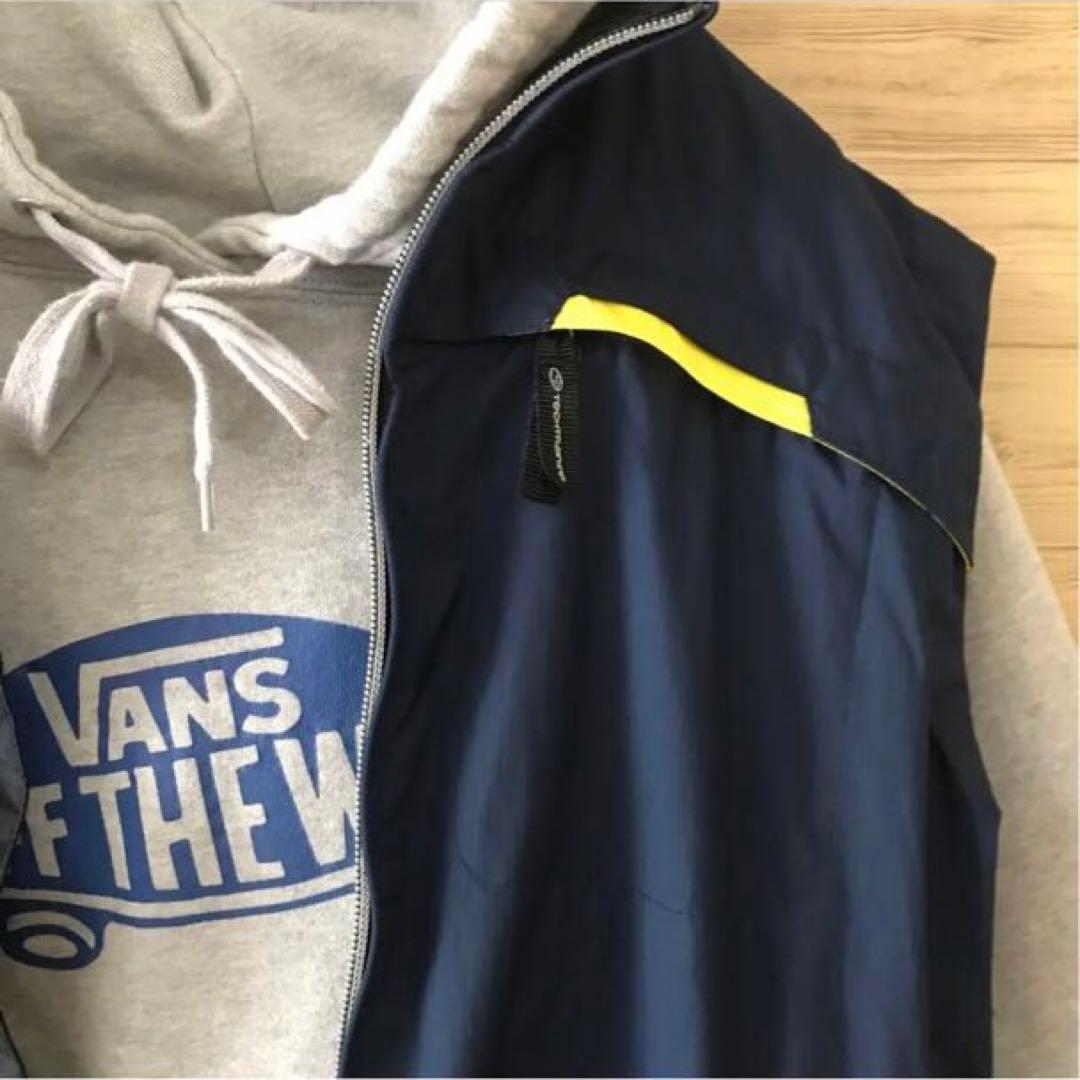 【セットアップ】NIKE スポーツ ベスト + VANS スウェット パーカーM