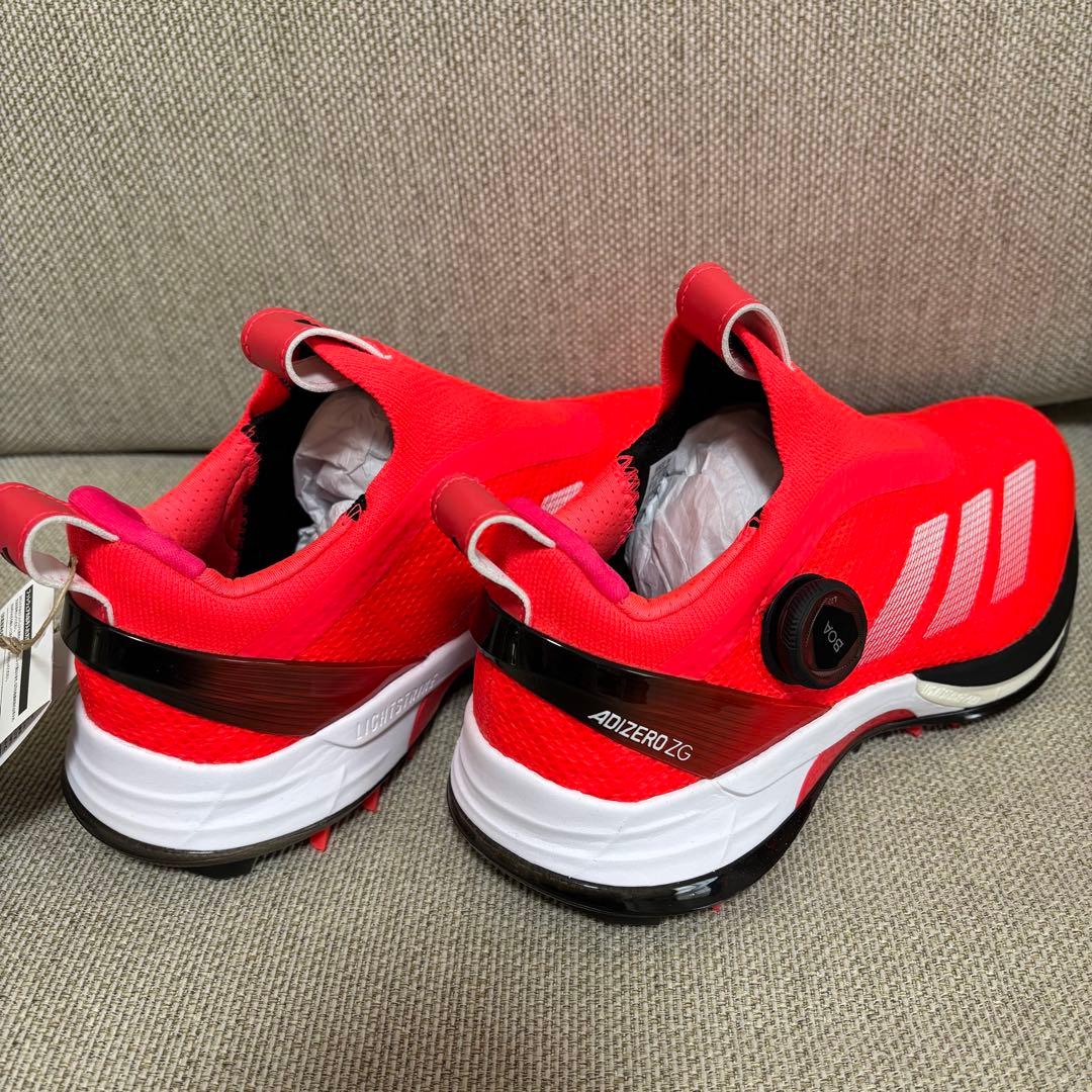 adidas ADIZERO ZG25 ゴルフシューズ レッド