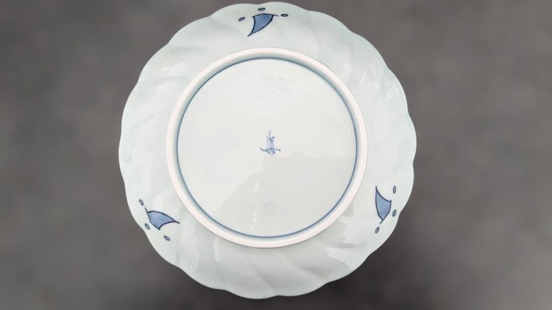 伊万里 瀬兵窯 VOC 中皿 約20cm 和食器 未使用 保管品