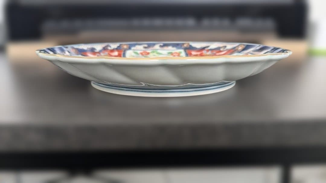 伊万里 瀬兵窯 VOC 中皿 約20cm 和食器 未使用 保管品