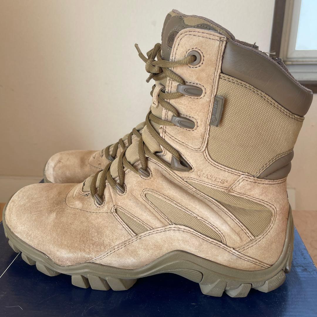 BATES ＤＥＬ-8 GORE-TEX ミリタリーブーツ ベージュ