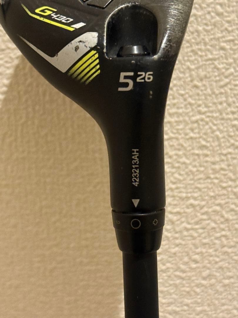 PING G430 5番ユーティリティ 26度　モーダス　ゴースト　S