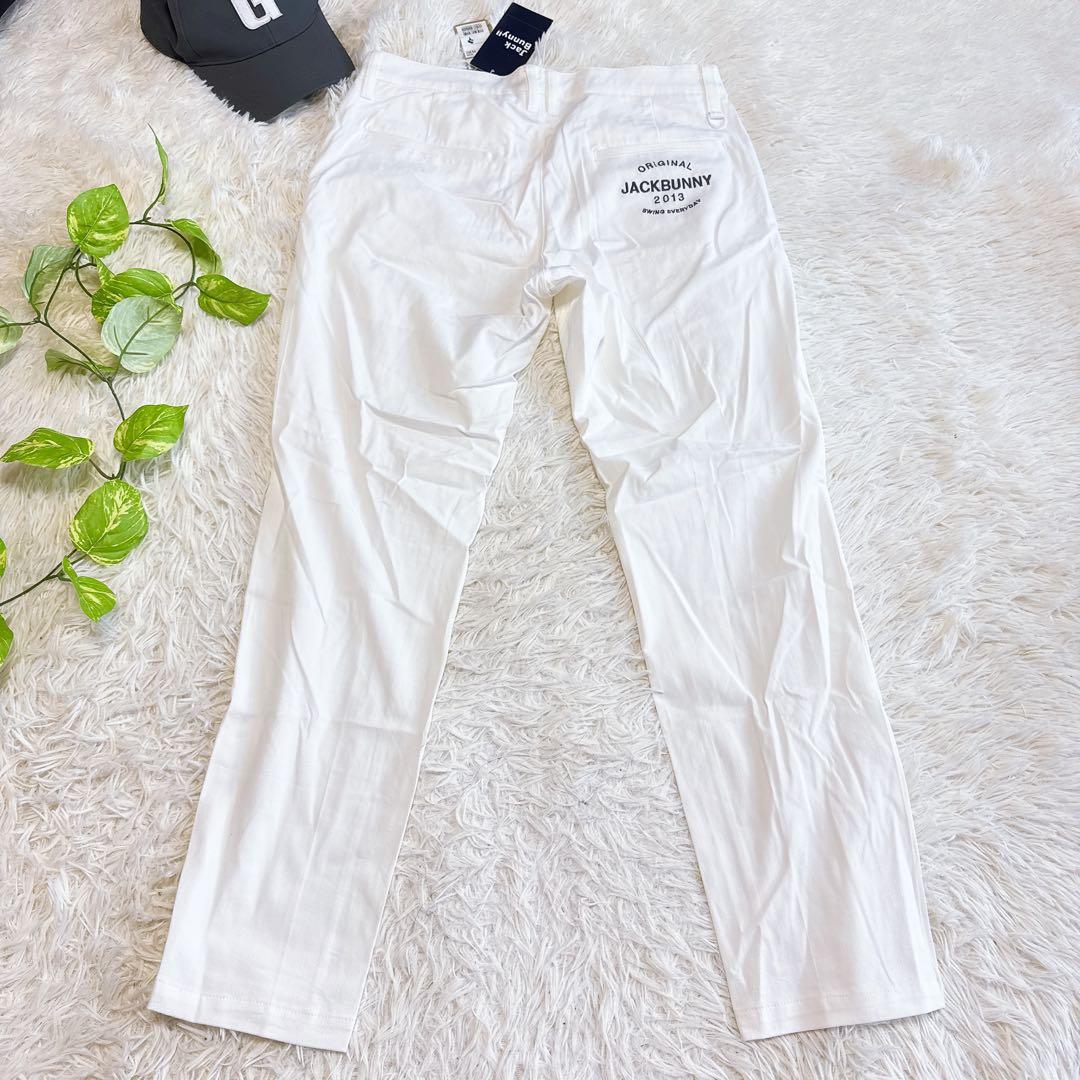 【ジャックバニー】新品タグ付 ストレッチパンツ ホワイト 5サイズ メンズ
