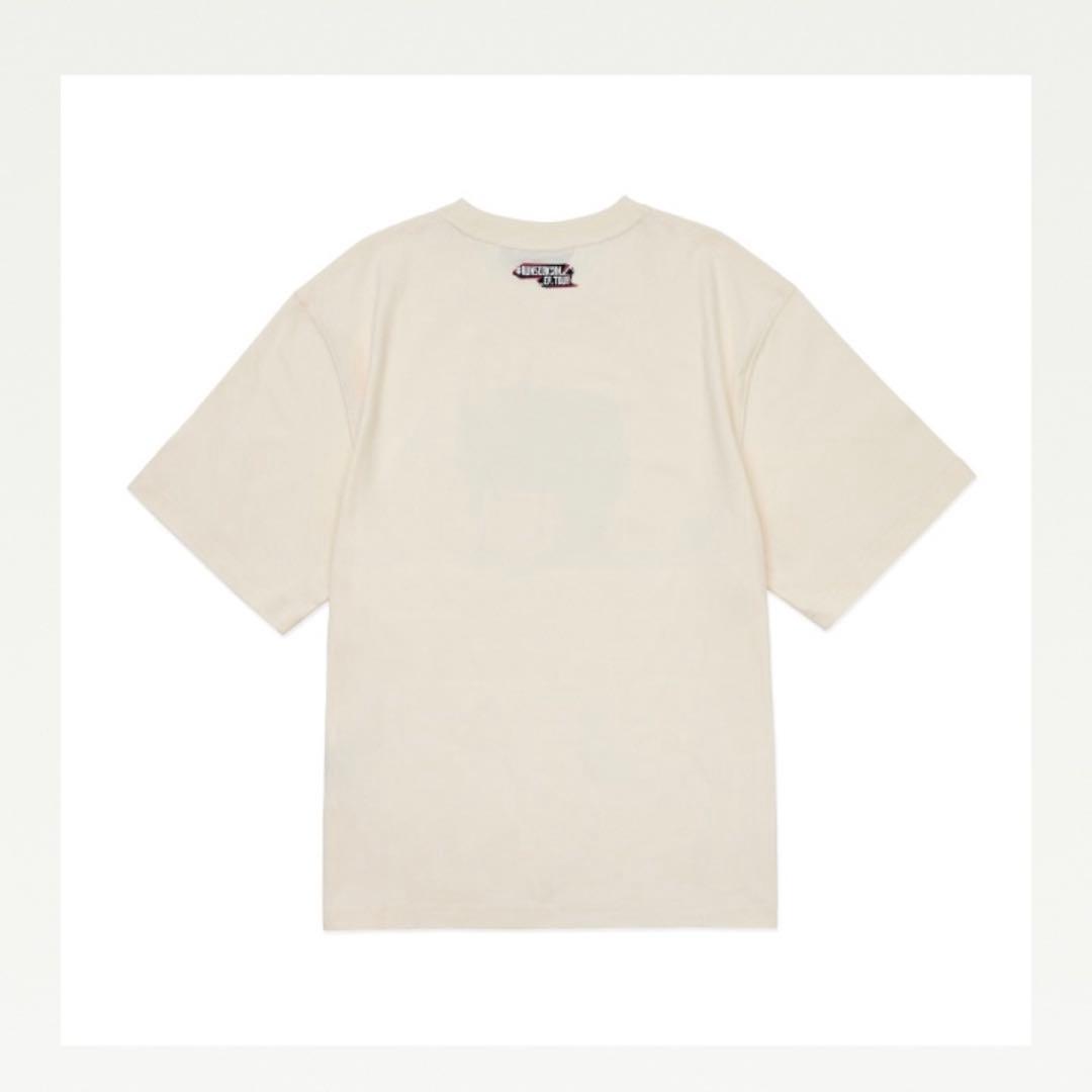【JIN】公式　顔TシャツS/S T-Shirt (Beige) Mサイズ