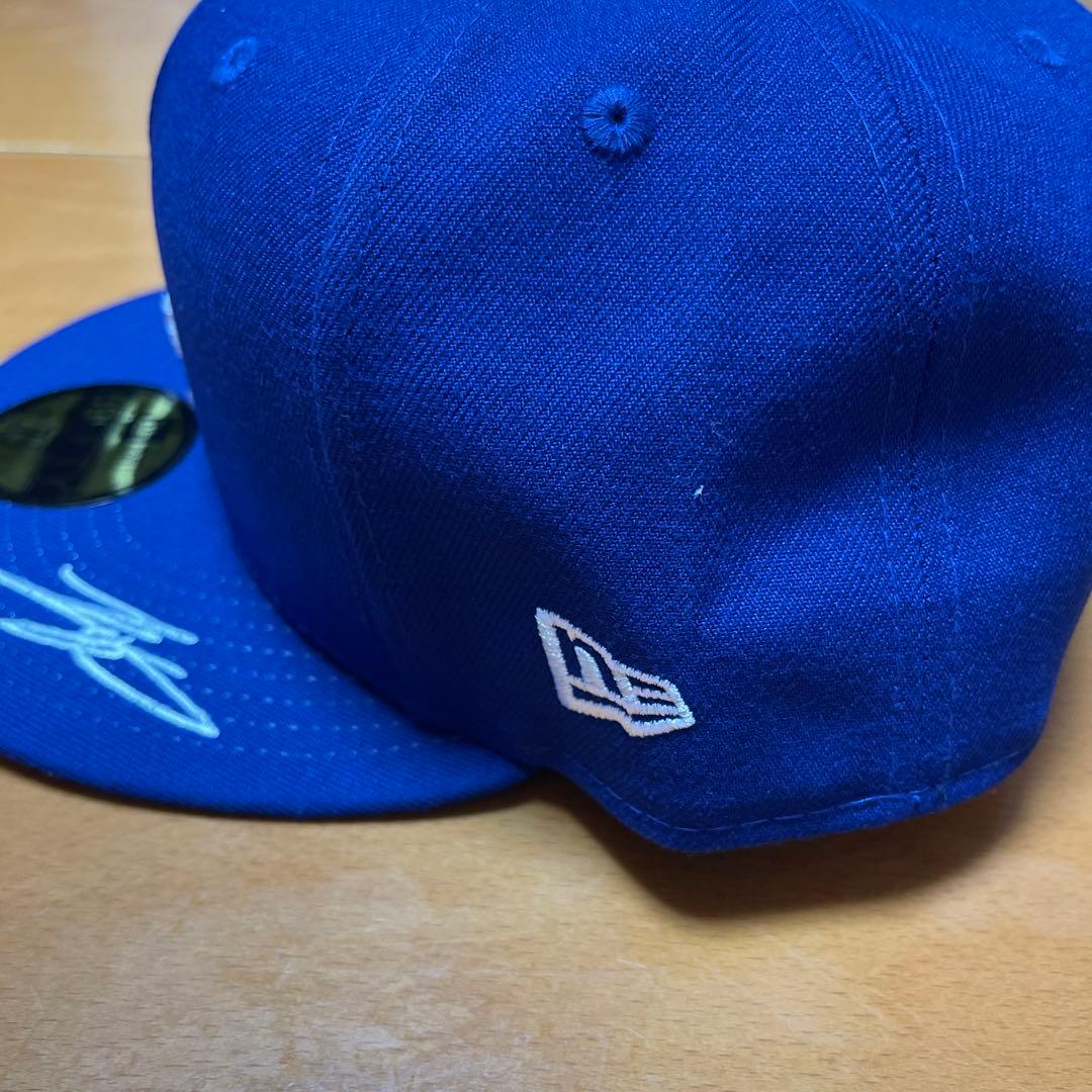 New Era LAキャップ 59FIFTY サイン入り。