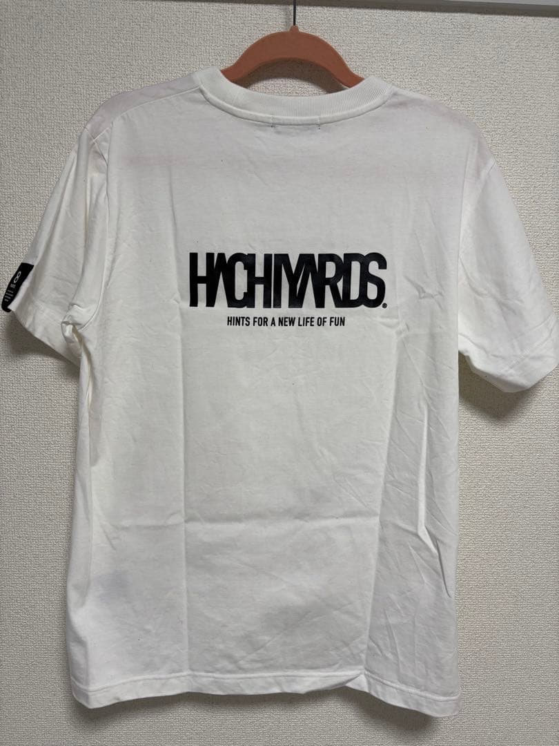 8YARDS ホワイト Tシャツ Lサイズ　ハチヤーズ