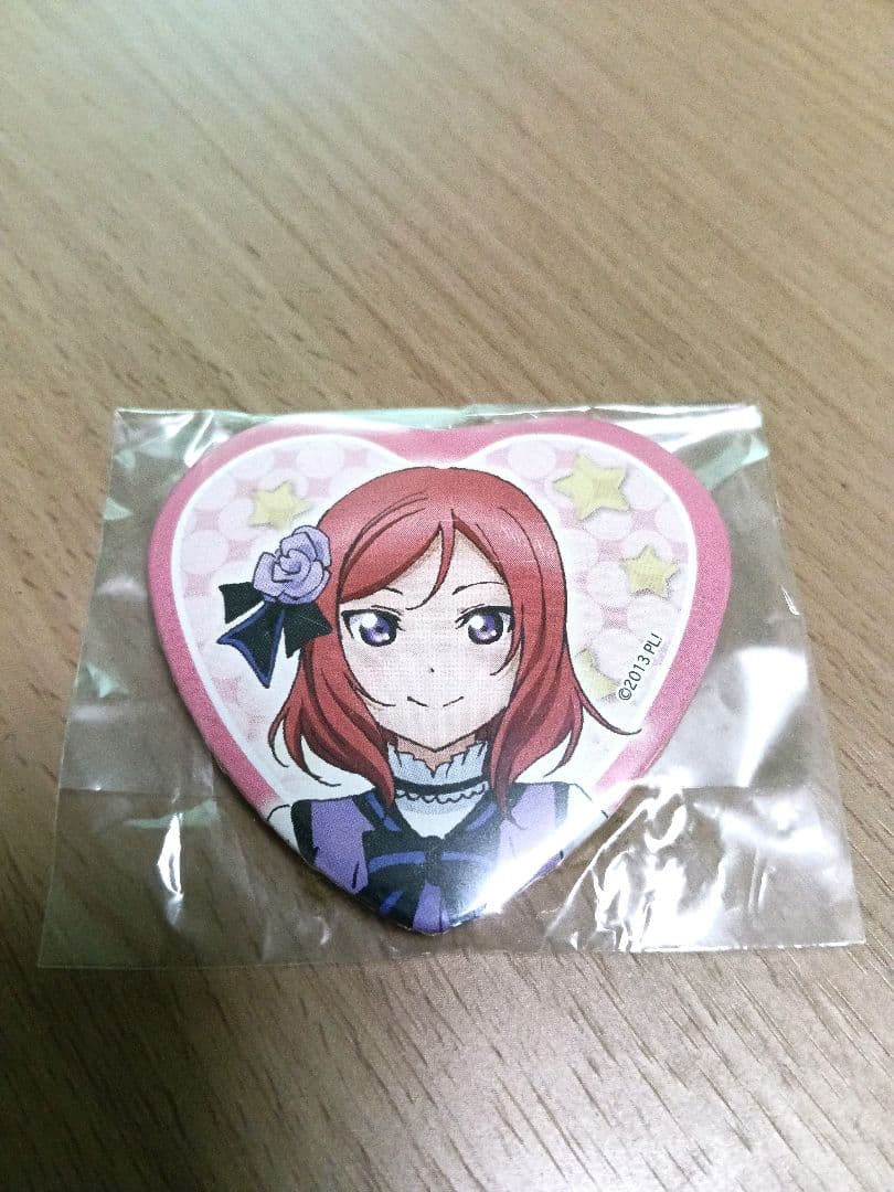 西木野真姫 ハート缶バッジA　μ’s Go→Go! LoveLive! 2015