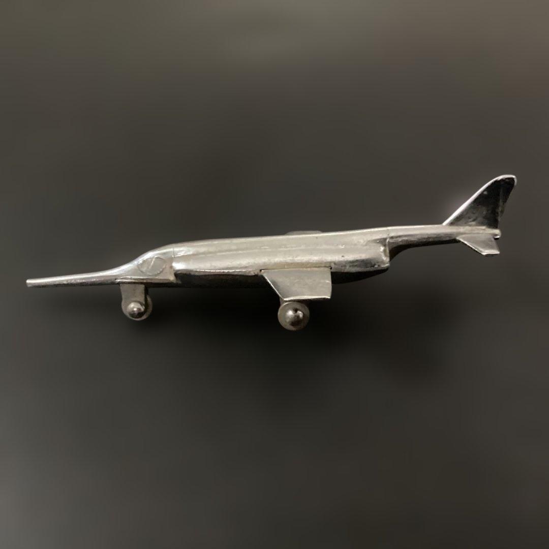 BANDAIYA TOYS/バンダイヤ・トイズ　飛行機　日本製　金属製　１０cm