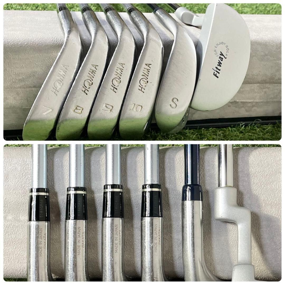 ホンマ ビジール HONMA レディース L ゴルフクラブセット 9本 右 良品