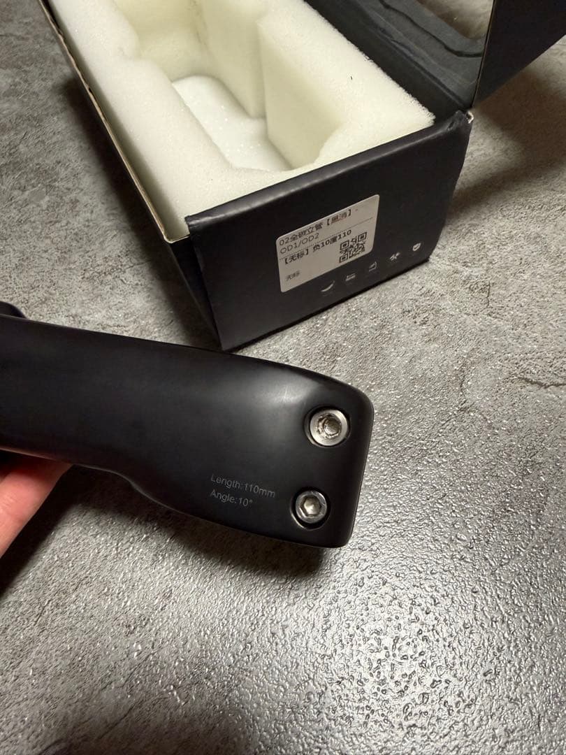 パーツ Fire Spider Full Carbon Stem 110mm od2