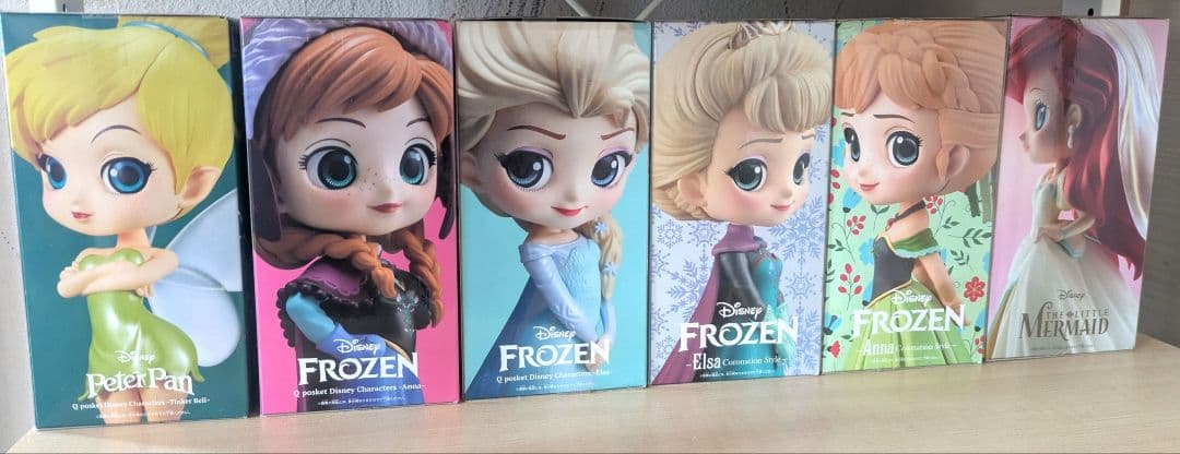 ディズニー Qposket フィギュア　18体　セット　バラ売り可
