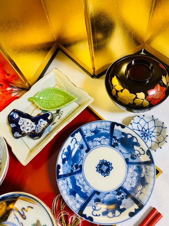 骨董　古伊万里膳　祝い膳　おもてなし膳　11点　１名様 A35