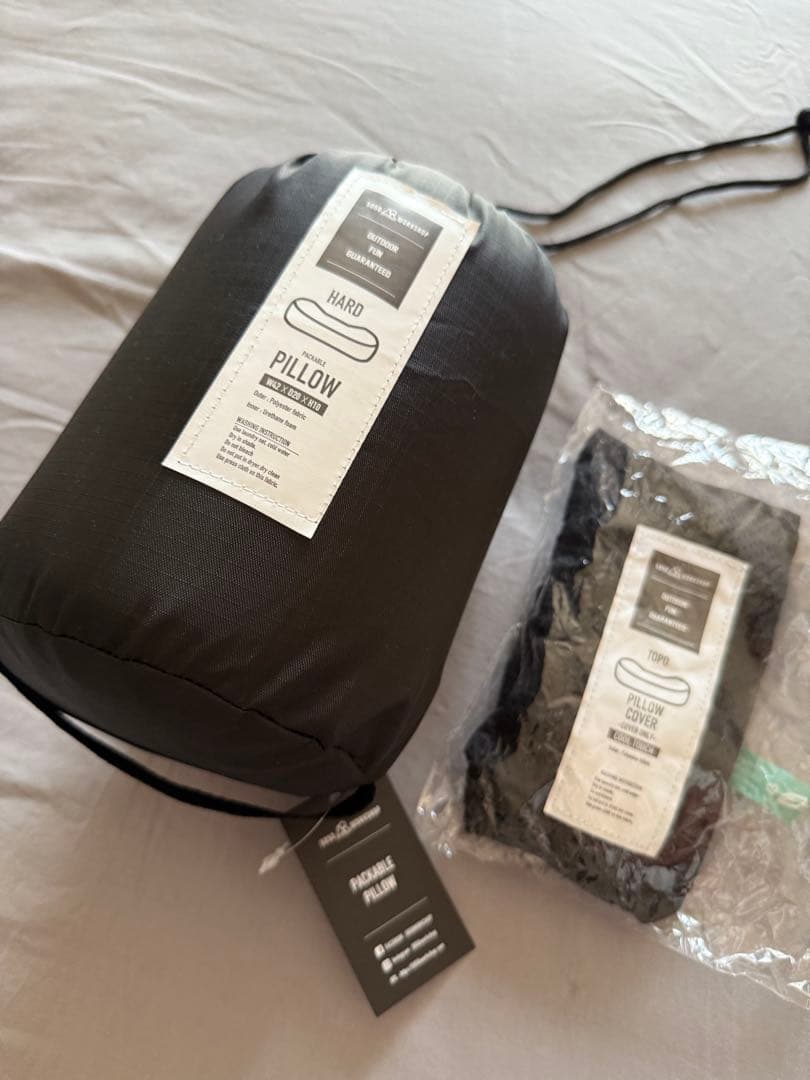 5050WOKS SHOP PACKABLE PILLOW HARD 替カバー付