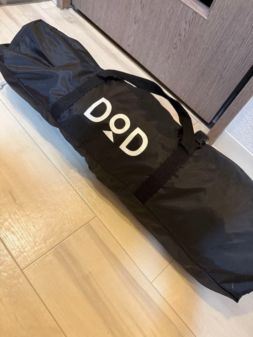 【送料込】DOD いつかのタープ　黒　ソロキャン
