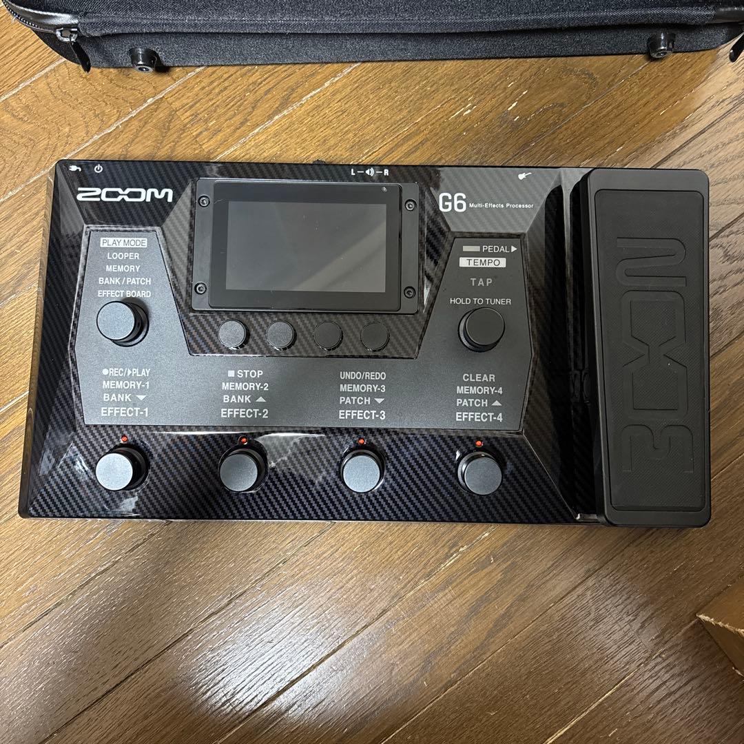 ZOOM G6 ギターエフェクターなど
