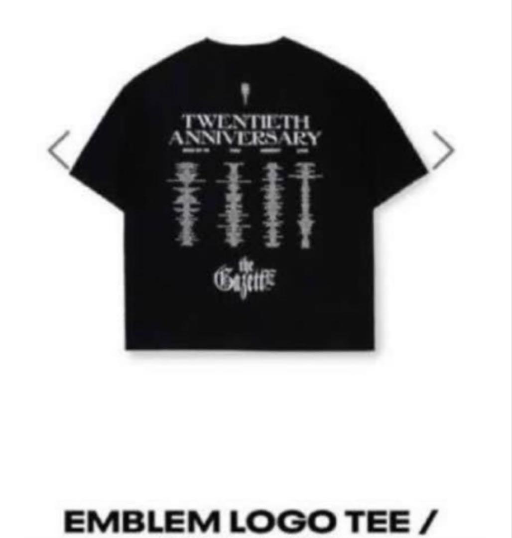 the GazettE ☆ 新品未開封 HERESY 20th 限定 Tシャツ