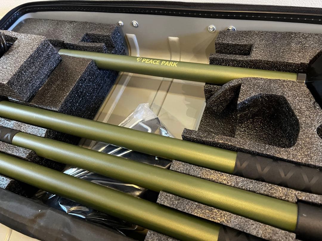 新品・未使用　ピース パーク 照明 ハイ ルーメン ソーラー ライト 大型 無骨