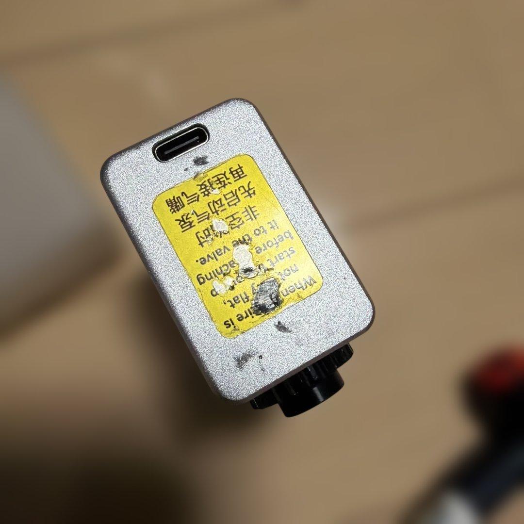 【大活躍】CYCPLUS 電動ポンプ パナレーサーヘッド アナログメーター付
