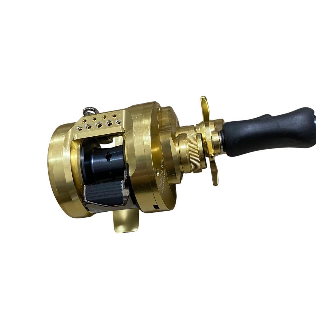 SHIMANO 21 カルカッタコンクエスト 100 hg 美品