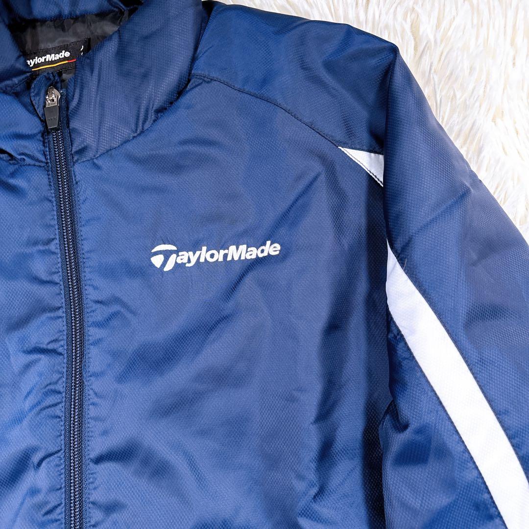 【美品⭐️メンズL】テーラーメイド　中綿ジャケットパンツ　ゴルフ　紺　セットアップ