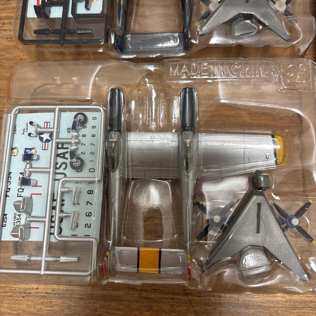【未使用】エフトイズ1/144双発機コレクションVol.204ツインムスタング