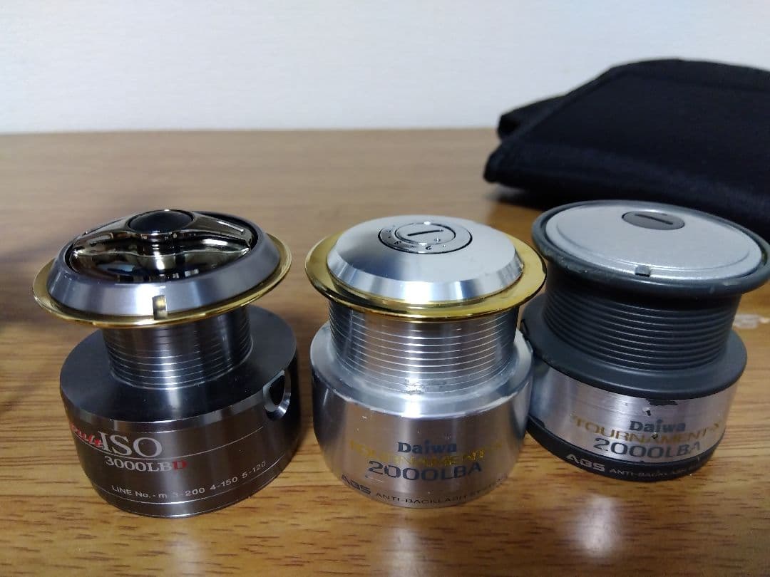 ダイワ　トーナメント2000LBA とインパルトスプール　ジャンク