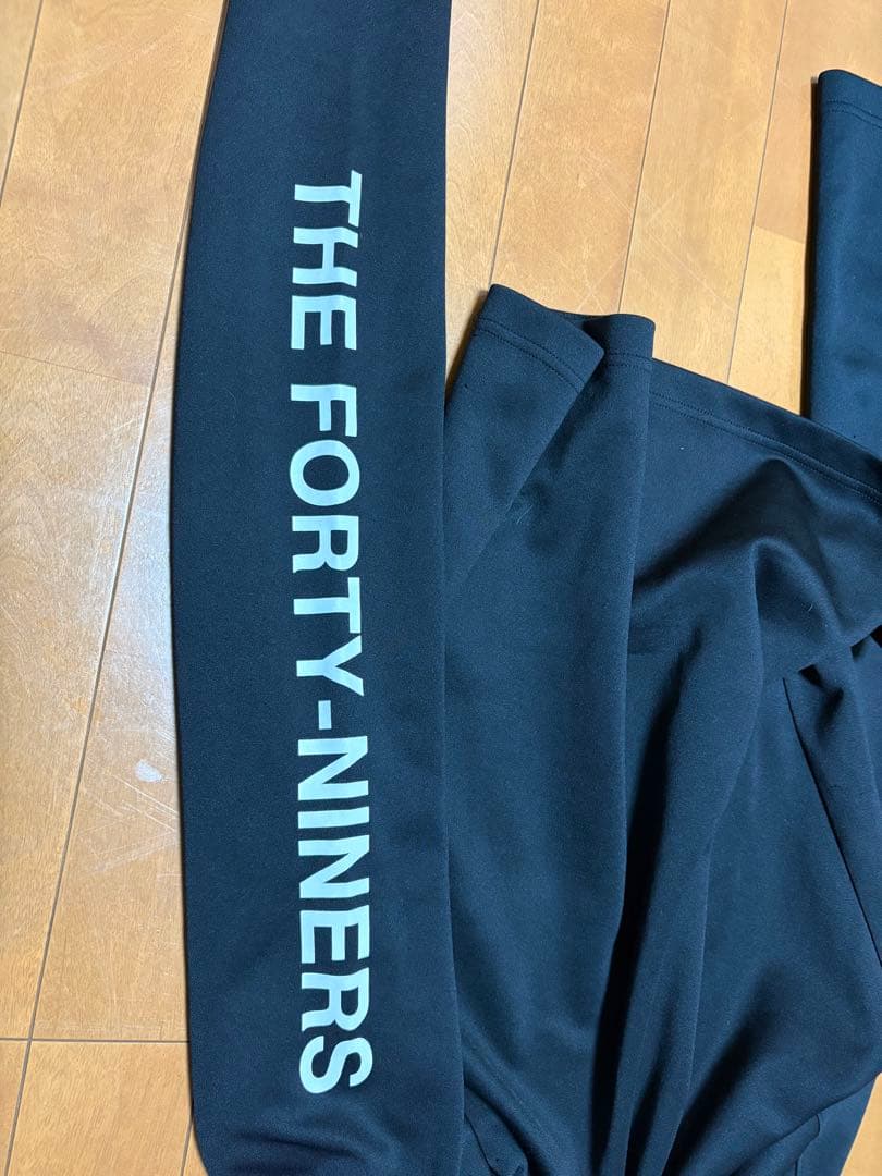 TFW49 モックネック 長袖トップス ブラックXL ほぼ未使用 ゴルフウェア