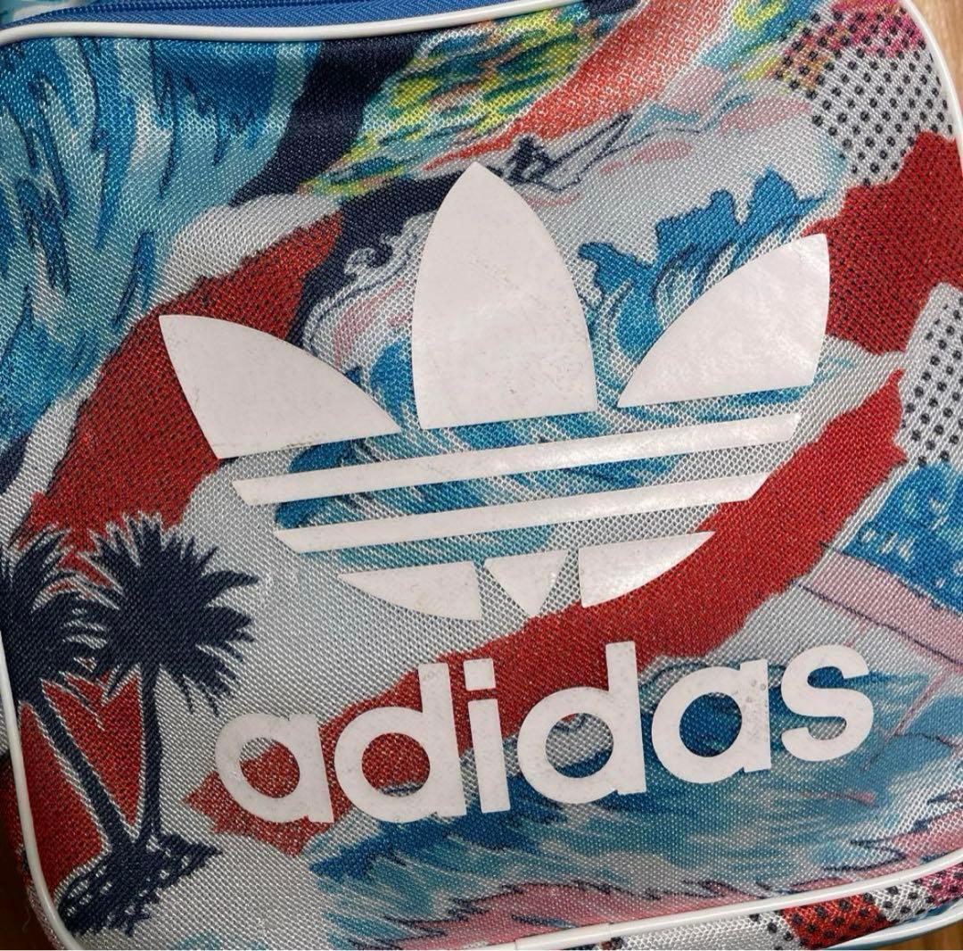 adidas アディダス　バックパック　リュック 鞄　バッグ　総柄　サーフィン