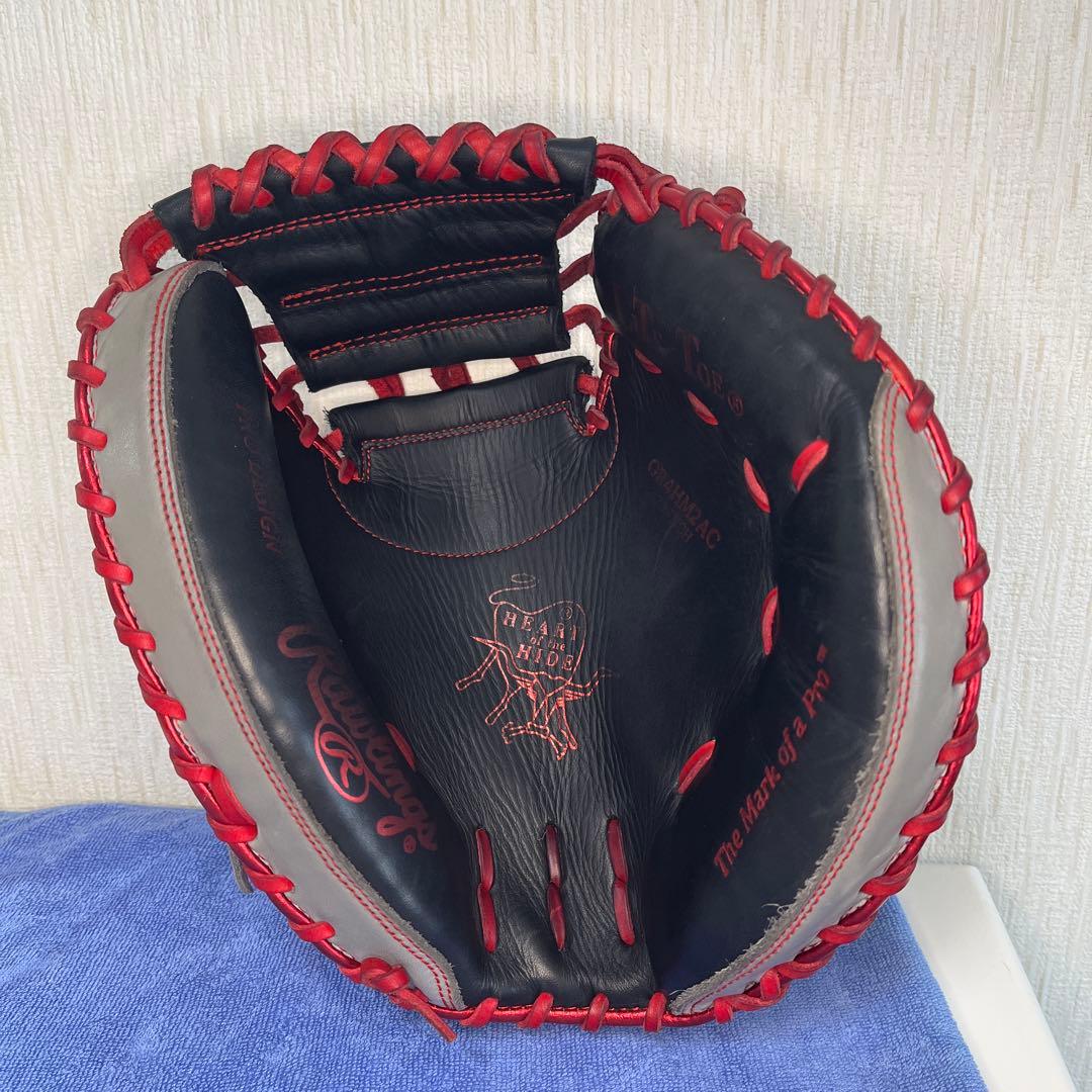chanKEN【ローリングス】一般軟式用キャッチャーミット捕手用 右投げ用