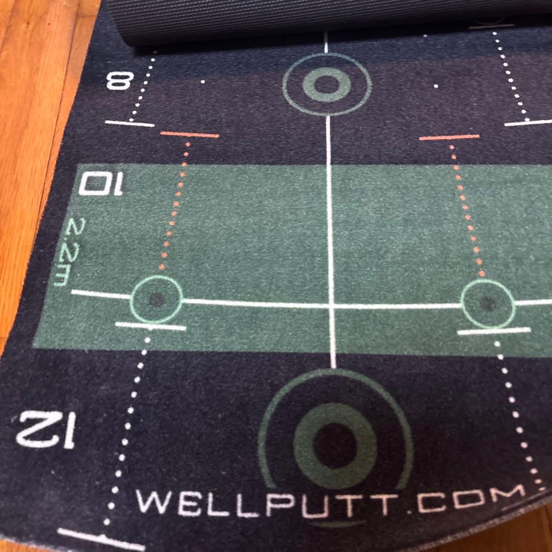 WELLPUTT ウェルパット マット 3M ゴルフパターマット パター練習