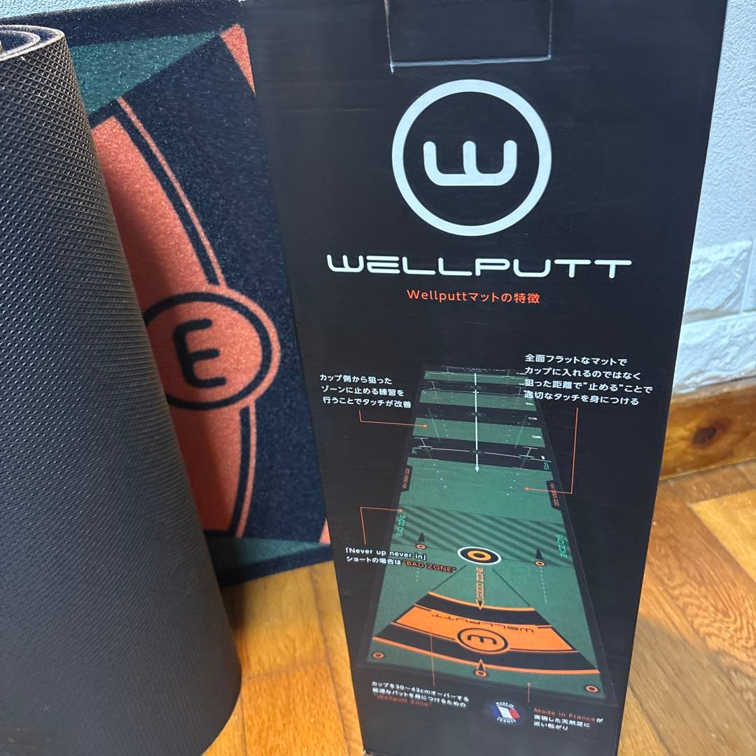 WELLPUTT ウェルパット マット 3M ゴルフパターマット パター練習