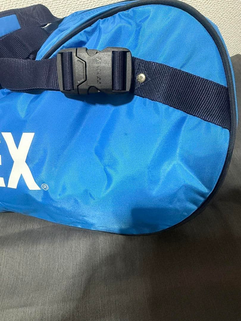 【期間限定】YONEX ラケットバッグ ブルー ショルダー付き 状態良好