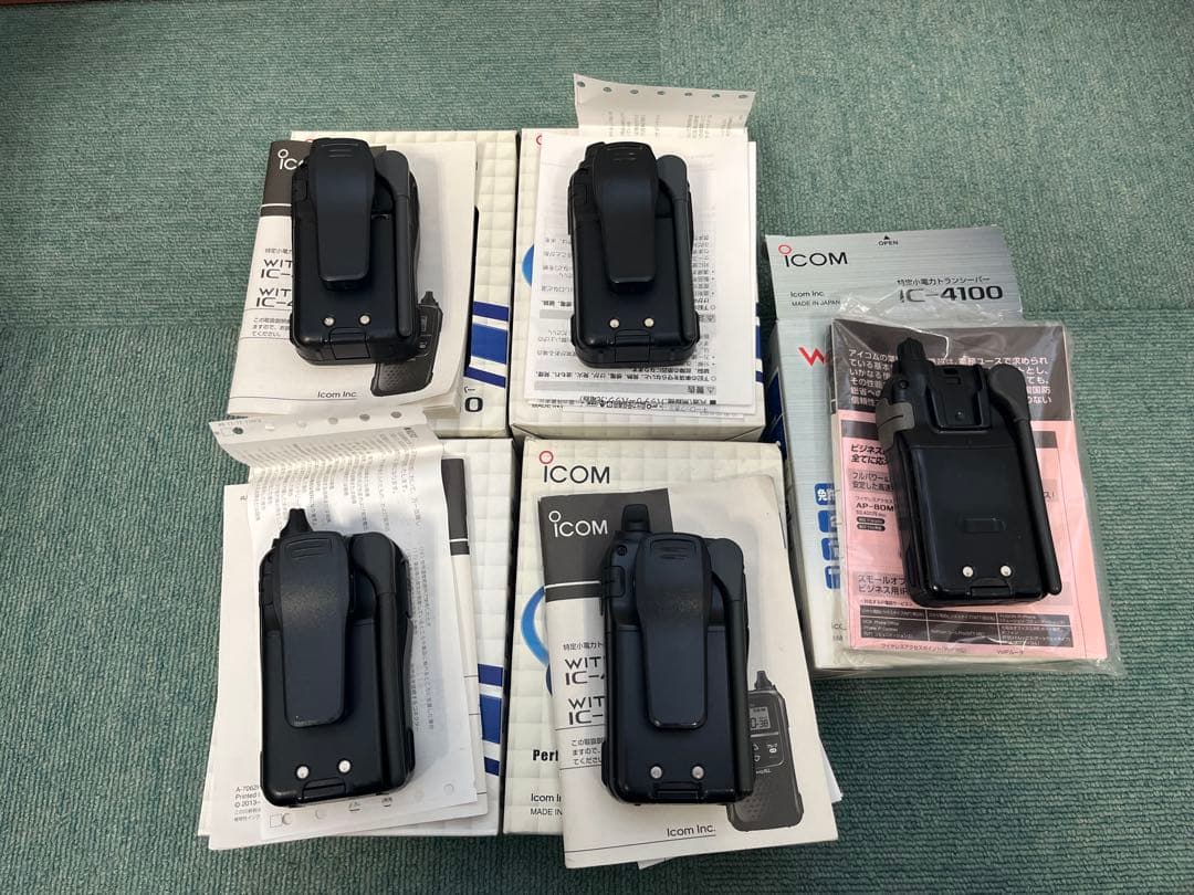 iCOM IC-4110 IC-4100 5台セット③
