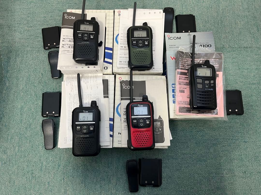 iCOM IC-4110 IC-4100 5台セット③